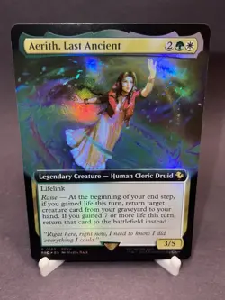 Aerith, Last Ancient Commander: Final Fantasy FOIL Extended Art - Image 2
