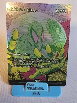 MTG Spider-man Mindbreak Trap Mythic 11FOIL NM - IN HAND - Image 1