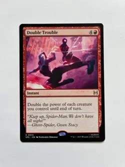 Double Trouble NM Marvel's Spider-Man: Eternal-Legal Regular MTG🔥HOT🔥 - Image 1