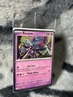 Pokemon Mega Evolution 2025 - Xerneas 2025 Bestbuy Stamped Promo NEW & Sealed - Image 3