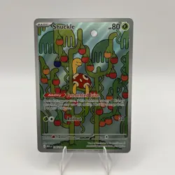 Shuckle 136/132 - ME01: Mega Evolution Pokemon Illustration Rare Holo - Image 1