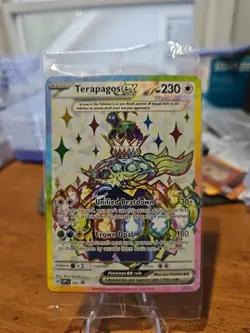 Pokemon TCG Terapagos EX 165 Promo Full Art Sealed - Image 1