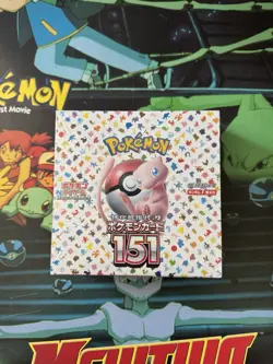 Pokemon 151 Japanese Booster Box (20 Packs) Scarlet & Violet SV2a Sealed 4521329346038 - Image 1
