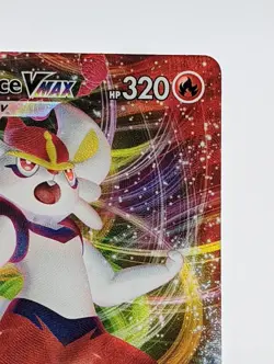 Pokemon Shining Fates Ultra Rare Holo Cinderace VMAX #019/072 NM/Mint - Image 2