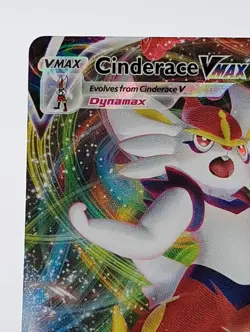 Pokemon Shining Fates Ultra Rare Holo Cinderace VMAX #019/072 NM/Mint - Image 5