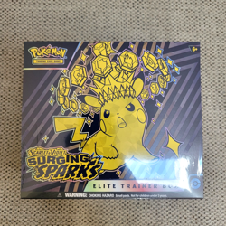 Pokemon TCG Scarlet & Violet Surging Sparks ETB Elite Trainer Box - Sealed New - Image 1
