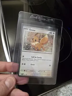 Pokemon TCG Eevee SVP200 Scarlet & Violet Black Star Promo - Image 1