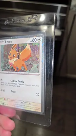 Pokemon TCG Eevee SVP200 Scarlet & Violet Black Star Promo - Image 2
