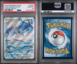 Pokemon Glaceon VSTAR GG40/GG70 Full Art Crown Zenith PSA 10 Gem English - Image 3