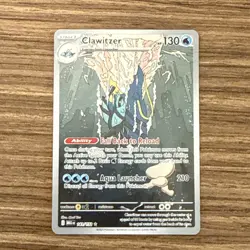 Clawitzer 141/132 Pokemon Mega Evolution Illustration Rare Near Mint NM - Image 1