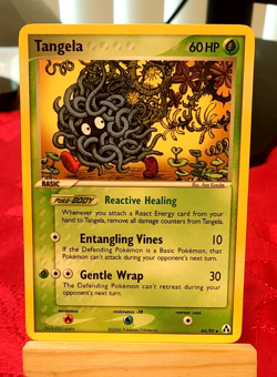 POKEMON Tangela 44/92 EX Legend Maker Set, Uncommon, NM Condition - Image 1