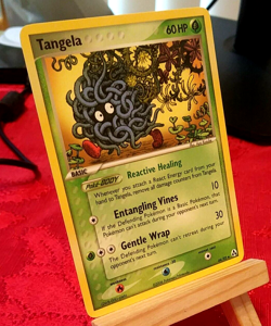 POKEMON Tangela 44/92 EX Legend Maker Set, Uncommon, NM Condition - Image 2