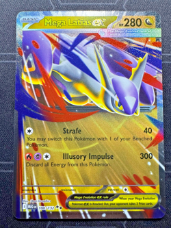 Mega Latias ex 100/132 Double Rare Pokemon Mega Evolution NM - Image 1