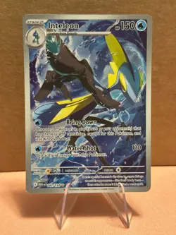 Inteleon 142/132 Illustration Rare IR Pokemon TCG Mega Evolutions - Image 1
