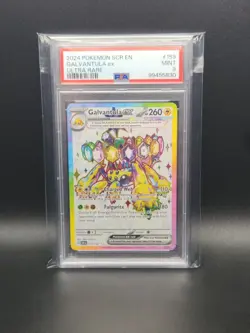 POKEMON 2024 SCR EN-STELLAR CROWN PSA 9 - ULTRA RARE #159 GALVANTULA EX - Image 1