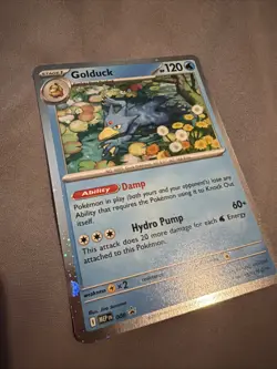 Pokemon TCG Mega Evolutions Golduck #008 Blister Pack Promo - Image 2
