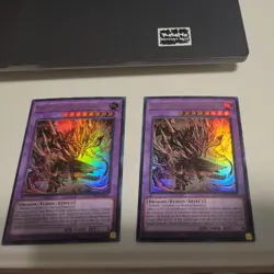 2X Primite Dragon Nether Berzelius DUAD-EN035 UR NM 1st Ed YUGIOH - Image 1