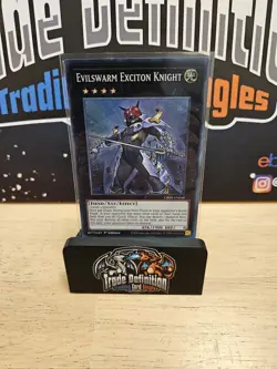 Evilswarm Exciton Knight - Super Rare 1st Edition CRBR-EN048 - NM - YuGiOh - Image 1