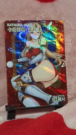 GODDESS STORY SENPAI HAVEN 5 #677/888 SER-002 KATALINA ALIZE WAIFU CARD - Image 1