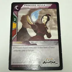 Avatar The Last Airbender TCG Burger King Promo Card Princess Azula Quickstrike - Image 1