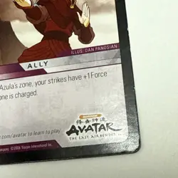 Avatar The Last Airbender TCG Burger King Promo Card Princess Azula Quickstrike - Image 2