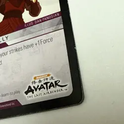 Avatar The Last Airbender TCG Burger King Promo Card Princess Azula Quickstrike - Image 3