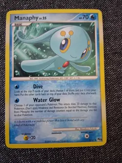 Manaphy | Pokemon Trading Card | Nintendo | Promos Series - POP Series 9 | 2009 - Image 1