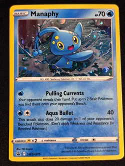 Manaphy SWSH275 SWSH: Sword & Shield Promo Cards Holo - NM - Image 1