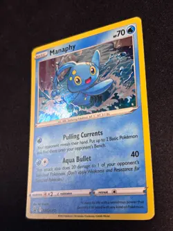 Manaphy SWSH275 SWSH: Sword & Shield Promo Cards Holo - NM - Image 3