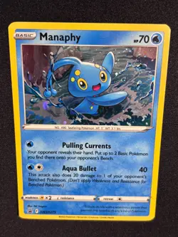 Manaphy SWSH275 SWSH: Sword & Shield Promo Cards Holo - NM - Image 5