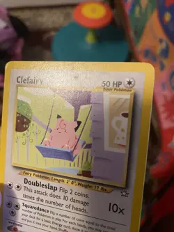 Pokemon TCG Clefairy Neo Genesis Unlimited Uncommon Card 30/111 Regular MP - Image 4