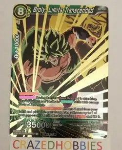 Dragon Ball Super Card Game Event Pack 3 Broly Limits Transcended BT6-060 M/NM! - Image 1
