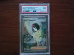 Pokemon TCG Erika's Invitation Special Illustration Rare Holo Card 203/165 PSA 9 - Image 1