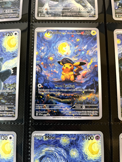Starry Night 9 Card Full Set Pokemon x Van Gogh Custom ACG DIY Cards Read Desc - Image 2