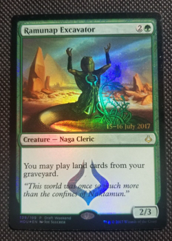 1x Ramunap Excavator - Draft Weekend Promo - * Foil - MTG - English - Unique - Image 1