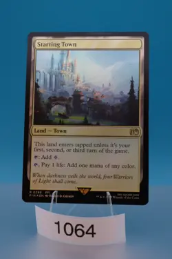 MTG Starting Town Final Fantasy Foil #289 - Image 1