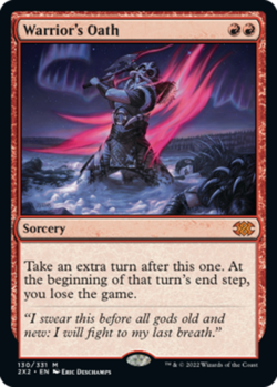 MTG Warrior's Oath, NM-Mint, English Double Masters 2022 - Image 1