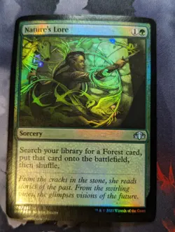 Nature's Lore - MTG - DMR - 170/261 - Foil (Warped) - Image 1