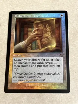 Enlightened Tutor (Retro Frame) Dominaria Remastered Foil - Image 1
