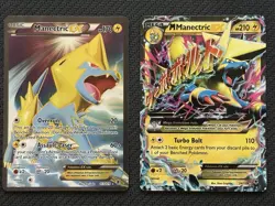 Pokemon TCG Manectric EX Full Art Phantom Forces 113/119 & M Manectric EX 24/119 - Image 1