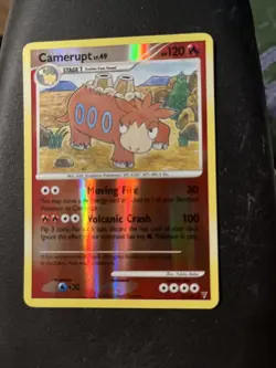 Pokemon TCG Camerupt LV.49 18/147 Reverse Holo Rare Supreme Victors NM - Image 1