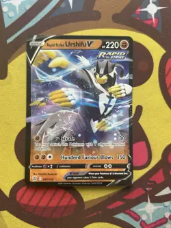 Pokemon Rapid Strike Urshifu V 087/163 - SWSH Battle Styles - Half Art - Image 1