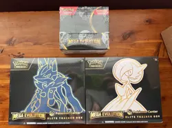 Pokemon Center Mega Evolutions ETB Set & Booster Box - Image 1