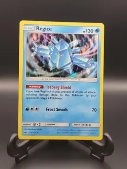 Regice - 28/111 - Holo Rare - Pokemon Sun & Moon: Crimson Invasion - Image 1