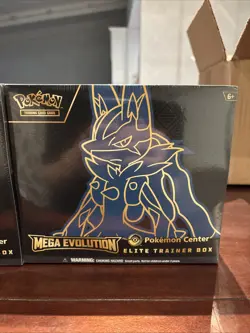 Pokemon Mega Evolution Pokemon Center Elite Trainer Box ETB- Set of (2) In Hand - Image 3