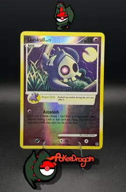 Pokemon TCG - Duskull Lv. 11 #86/132 Secret Wonders - Reverse Holo Rare - LP - Image 1