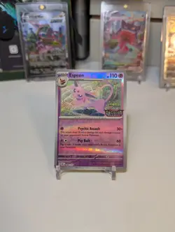 Espeon (Best Buy Exclusive) 086/197 Pokemon Obsidian Flames Stamped Promo - Image 1