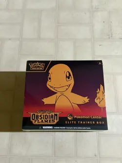 Pokemon Scarlet & Violet: Obsidian Flames Pokemon Center Elite Trainer Box - New - Image 1