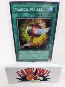 YuGiOh Magical Mallet DP2-EN024 Duelist Pack Super Rare 1st Edition LP - Image 1