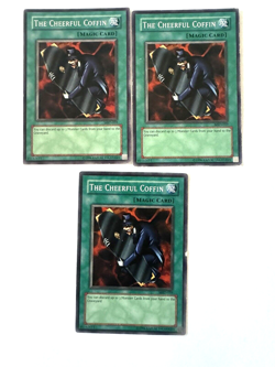 The Cheerful Coffin MRD-059 - Common - Unl Ed. - Damaged - YuGiOh! X3 - Image 1